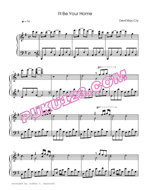 devil-may-cry-ill-be-your-home钢琴谱第1页