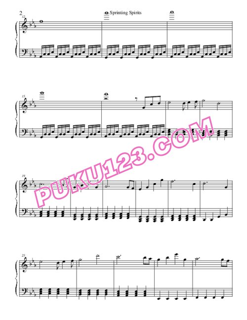 天天钢琴网-免费下载eureka-seven-sprinting-spirits