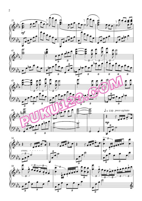天天钢琴网-免费下载guilty-crown-euterpe-2
