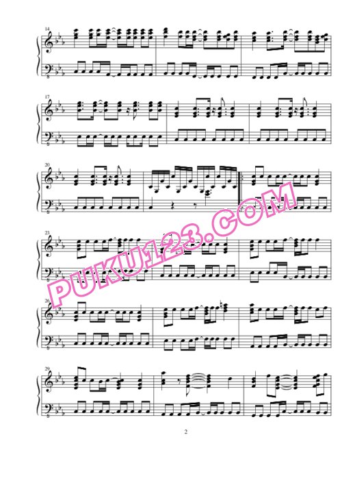 天天钢琴网-免费下载Initial D - Rage Your Dream