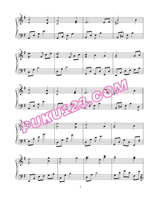 天天钢琴网-免费下载Kimagure Orange Road - Madoka's Piano Files - Emotion
