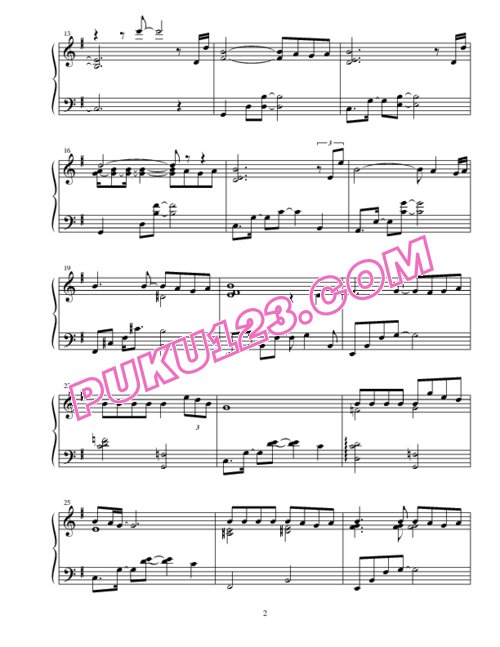 天天钢琴网-免费下载Kimagure Orange Road - Madoka's Piano Files - Summer Time