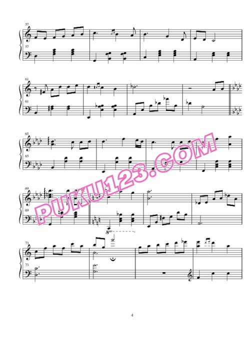 天天钢琴网-免费下载Kimagure Orange Road - Madoka's Piano Files - With You II