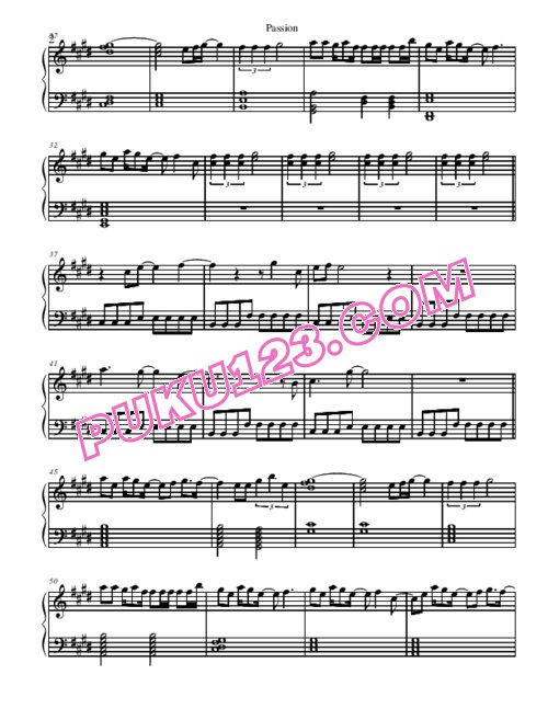 天天钢琴网-免费下载kingdom-hearts-ii-passion-piano