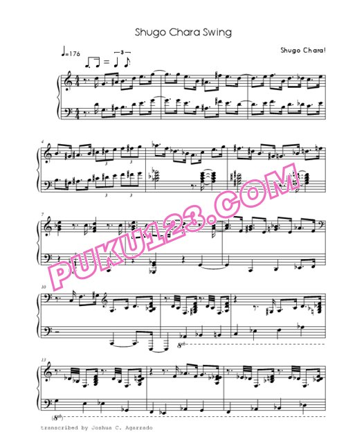 shugo-chara-shugo-chara-swing钢琴谱第1页