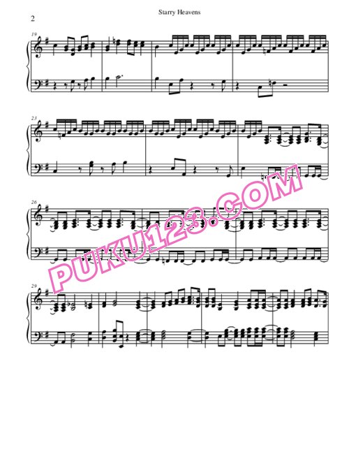 tales-of-symphonia-starry-heavens-piano-accompaniment钢琴谱第2页