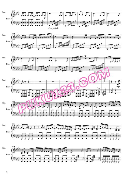天天钢琴网-免费下载vocaloid-world-is-mine-piano-solo