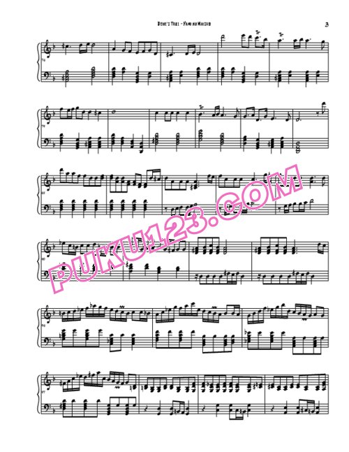 Yami no Matsuei - Devil's Trill钢琴谱第3页