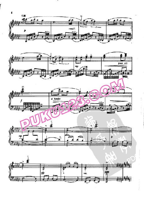 天天钢琴网-免费下载陆华柏钢琴独奏曲二首钢琴独奏《滥河之歌》 《东兰铜鼓舞》