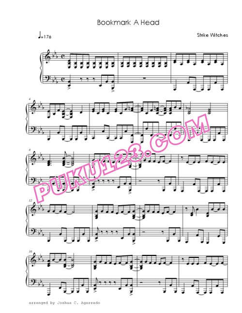 天天钢琴网-免费下载strike-witches-bookmark-a-head