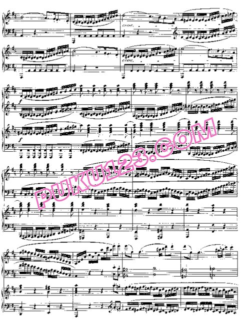 天天钢琴网-免费下载08.莫扎特双钢琴奏鸣曲 D大调 K. 448 (野田废与千秋只弹了第一乐章)