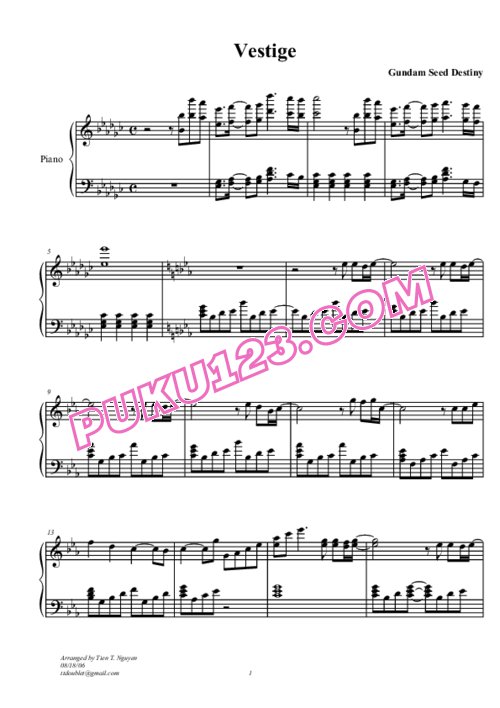 天天钢琴网-免费下载gundam-seed-destiny-vestige