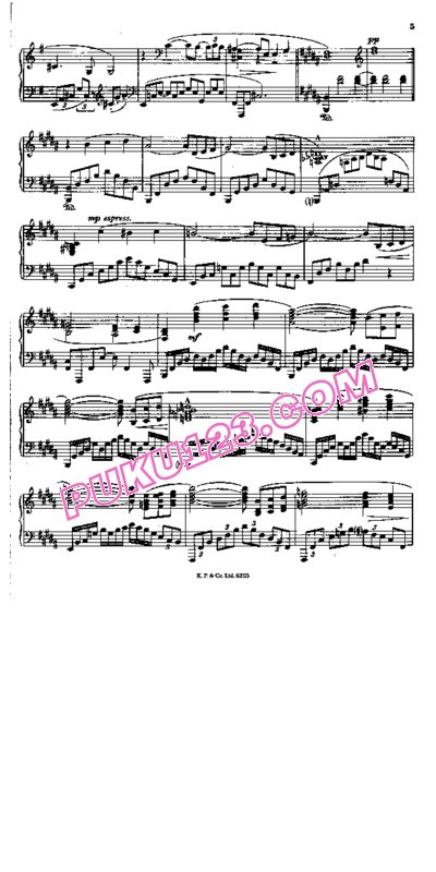 天天钢琴网-免费下载Addinsell - Geehl - Warsaw Concerto - Solo Piano