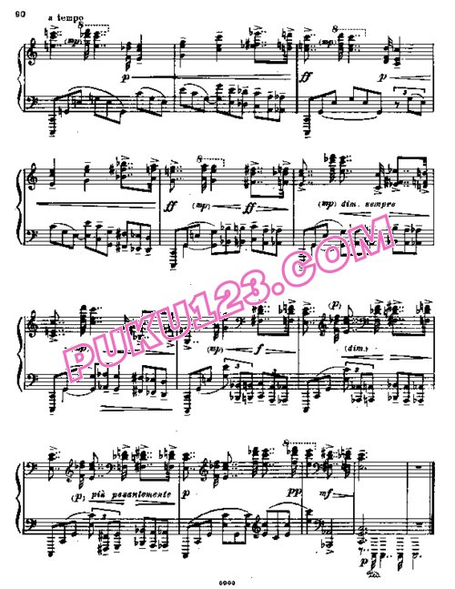 天天钢琴网-免费下载Alexandrov - Piano Sonata No[1].4 in C Major Op.19
