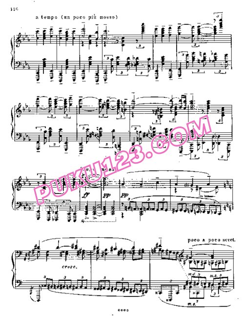 天天钢琴网-免费下载Alexandrov - Piano Sonata No[1].5 in g-sharp Minor Op.22