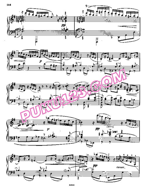 天天钢琴网-免费下载Alexandrov  - Piano Sonata No[1].6 in G Major Op.26