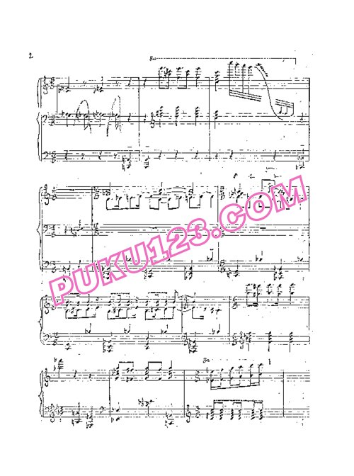 天天钢琴网-免费下载Antheil - Jazz Sonata