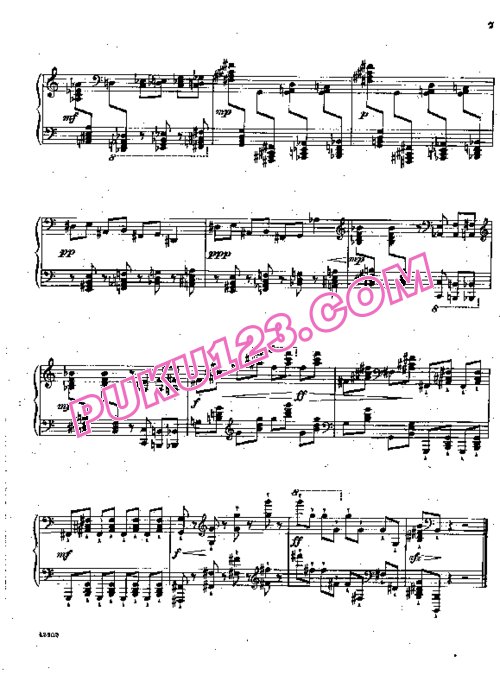 天天钢琴网-免费下载Antheil - 2 Toccatas