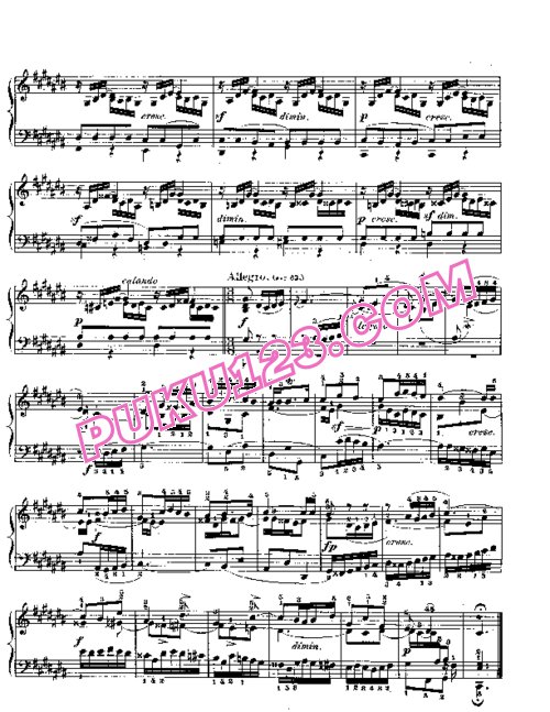 天天钢琴网-免费下载Prelude & Fugue_03