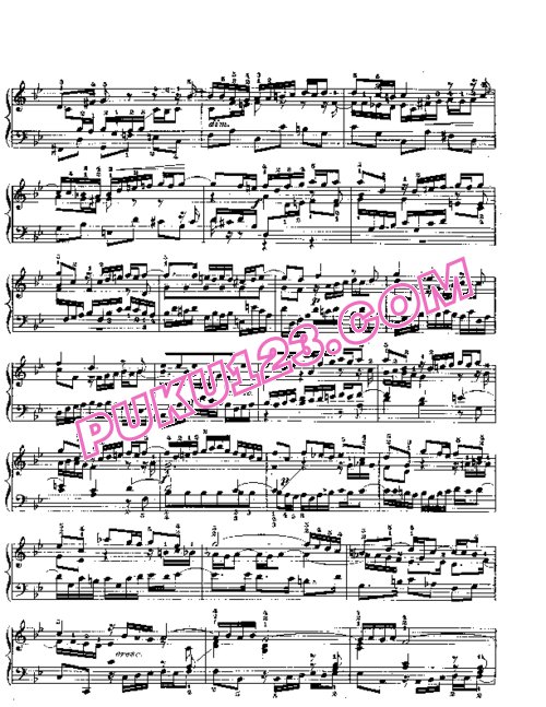天天钢琴网-免费下载Prelude & Fugue_16