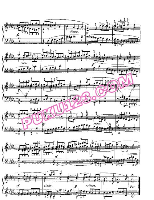 天天钢琴网-免费下载Prelude & Fugue_22