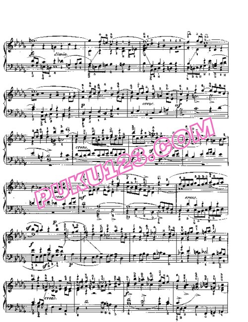 天天钢琴网-免费下载Prelude & Fugue_22