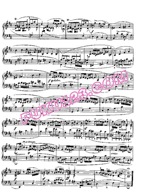 天天钢琴网-免费下载Prelude & Fugue_24