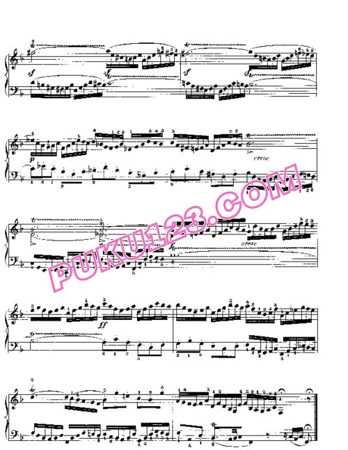 天天钢琴网-免费下载Prelude & Fugue_11