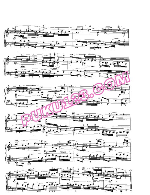 天天钢琴网-免费下载15 Sinfonias