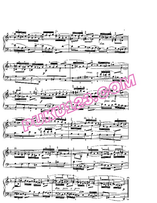 天天钢琴网-免费下载15 Sinfonias