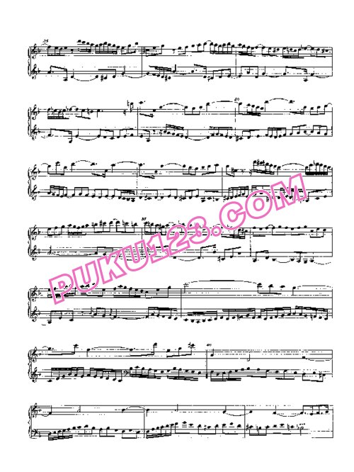 天天钢琴网-免费下载Bach - The Art of the Fugue - 2