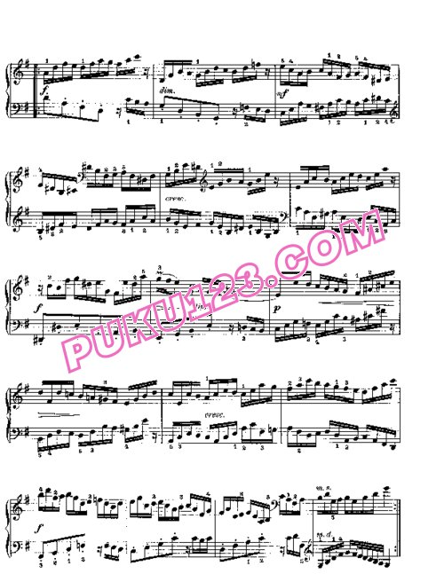 天天钢琴网-免费下载Bach - The Goldberg Variations
