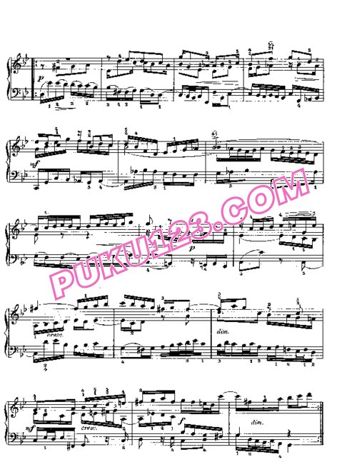 天天钢琴网-免费下载Bach - The Goldberg Variations