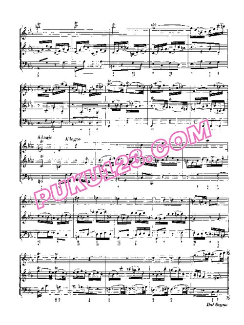 天天钢琴网-免费下载Bach - The Musical Offering BWV 1079
