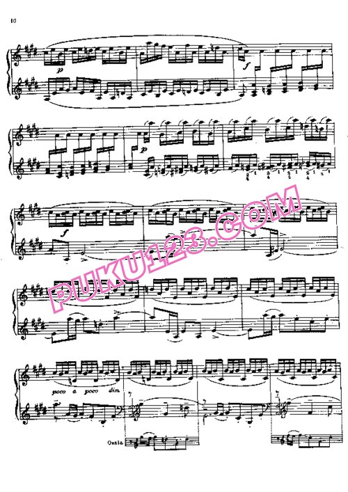 天天钢琴网-免费下载Rachmaninoff - Bach - Violin Suite in E Major BWV 1006a 拉赫玛尼诺夫改编钢琴独奏版