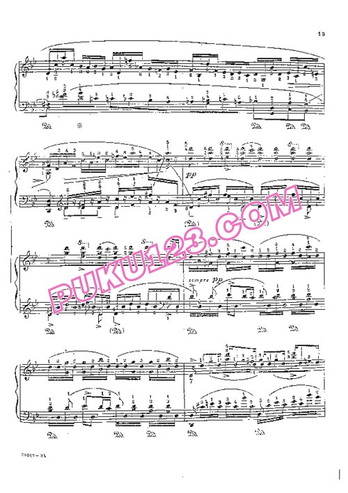天天钢琴网-免费下载Bach.-.Godowsky.-.Violin-Sonata-No.1 BWV 1001 戈多夫斯基改编钢琴独奏版