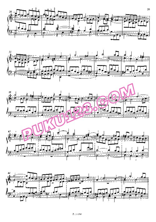 天天钢琴网-免费下载Bach - Liszt - Prelude and Fugue in C Major BWV 545 李斯特改编钢琴独奏版
