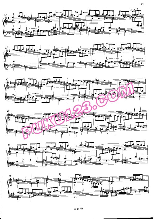 天天钢琴网-免费下载Bach - Liszt - Prelude and Fugue in e Minor BWV 548 李斯特改编钢琴独奏版