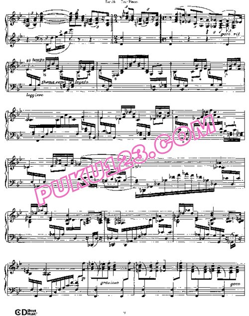 天天钢琴网-免费下载Bartok - 4 Piano Pieces DD[1].71