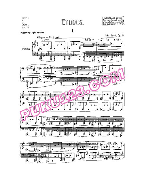 天天钢琴网-免费下载Bartok[1].-.Etudes.-.Op.18