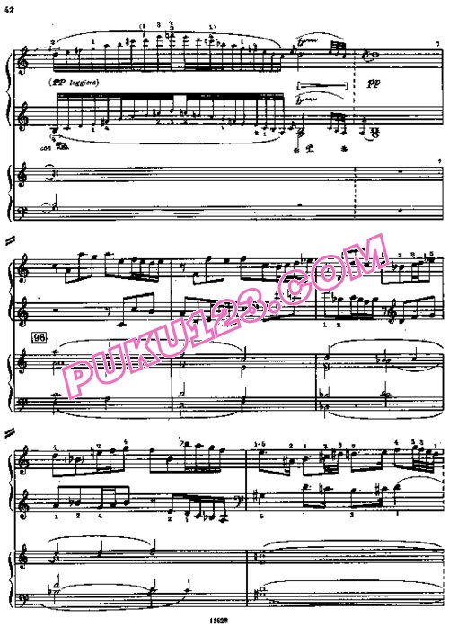 天天钢琴网-免费下载Bartok[1].-.Piano-Concerto-No.3.-.(Arr.-for-two-pianos)双钢琴版
