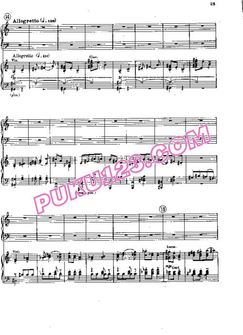 天天钢琴网-免费下载Bartok - Rhapsody for Piano and Orchestra Op[1]. 1 双钢琴版