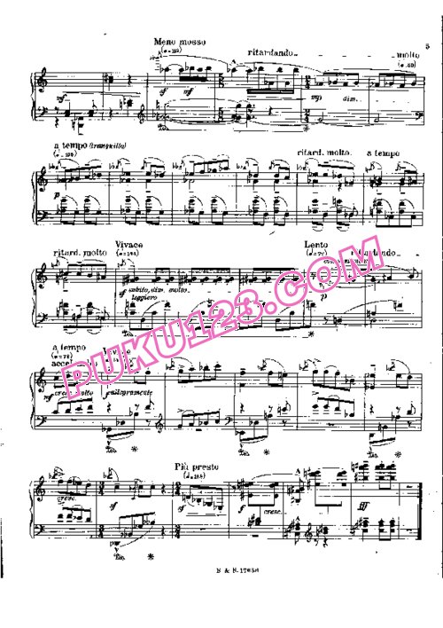 天天钢琴网-免费下载Bartok - Improvisations On Hungarian Peasant Songs Op[1].20