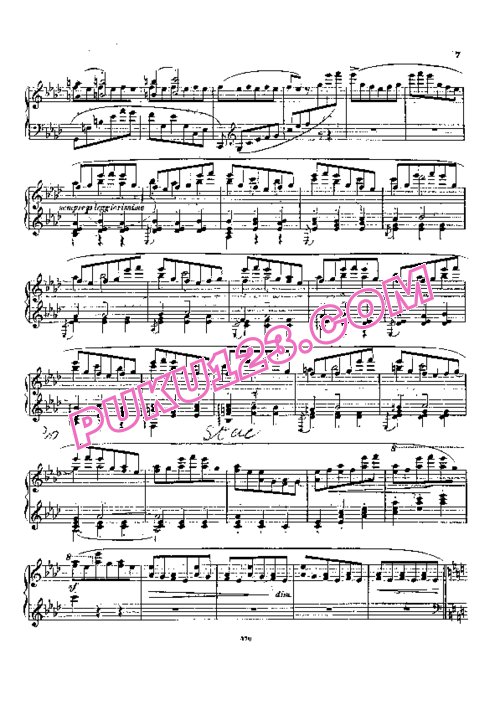 天天钢琴网-免费下载Blumenfeld - Valse Impromptu Op.16