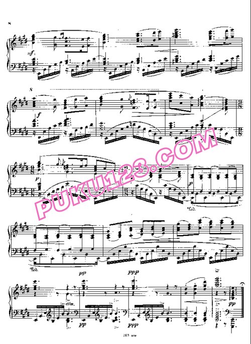 天天钢琴网-免费下载Blumenfeld - 4 Preludes Op.12