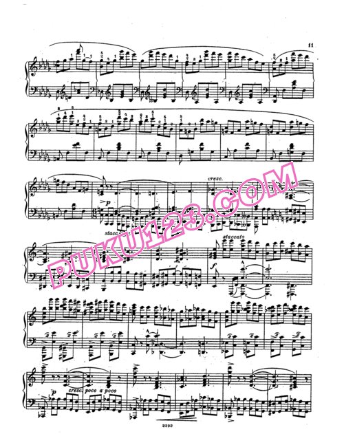 天天钢琴网-免费下载Blumenfeld - Ballade in the form of Variations Op.34