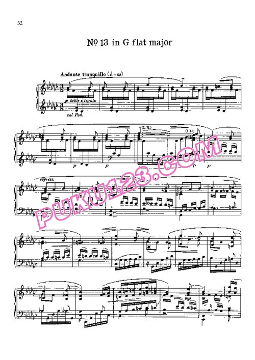 天天钢琴网-免费下载Bowen - 24 Preludes Op.102