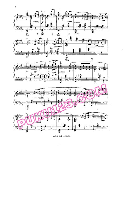 天天钢琴网-免费下载Bowen - Serious Dances Op.51