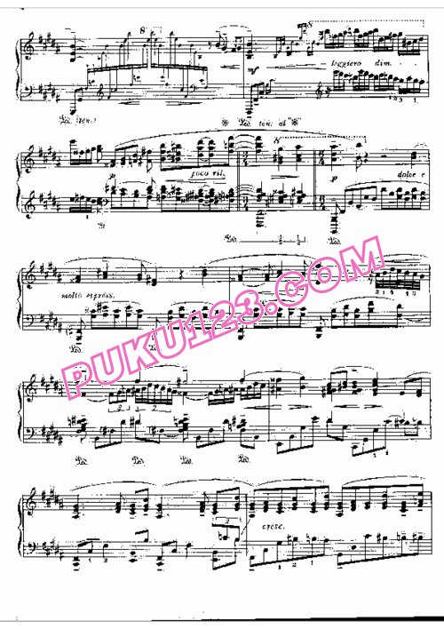天天钢琴网-免费下载Bowen - Reverie Op.86