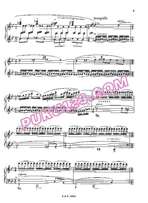 天天钢琴网-免费下载Britten - Night Piece